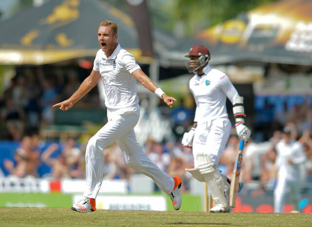 Stuart Broad Windies Cricket