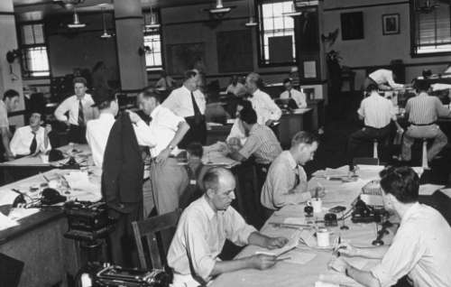 Old Newsroom social media future
