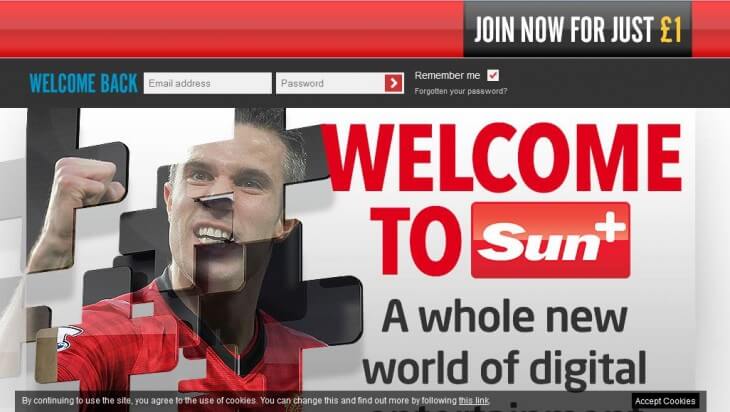 The Sun recently took down their paywall.