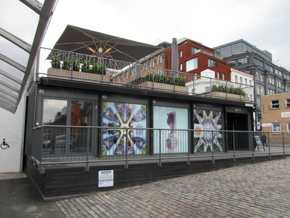 BOXPARK is the perfect pop-up example.