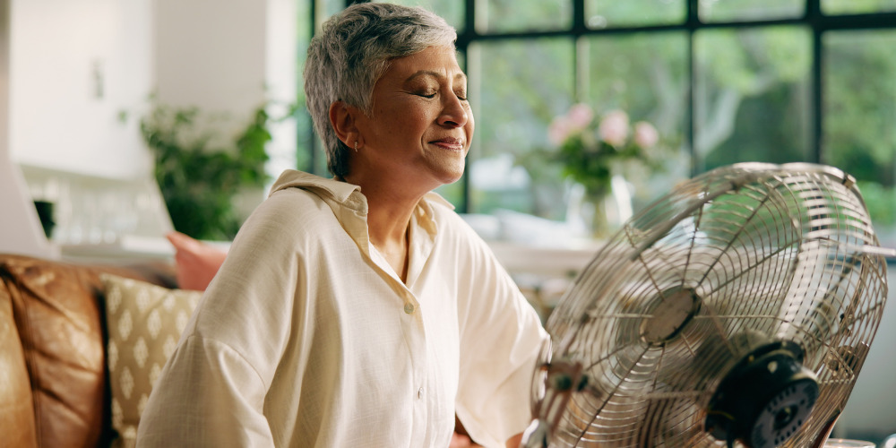 Older woman with menopause - The PHA Group