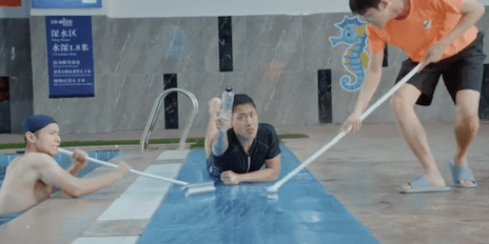 Coca-Cola bottle throwing Beijing 2024 Olympics brand activation - The PHA Group