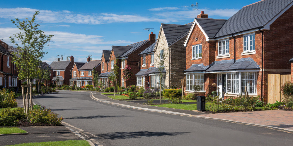 Row of houses in the UK - The PHA Group