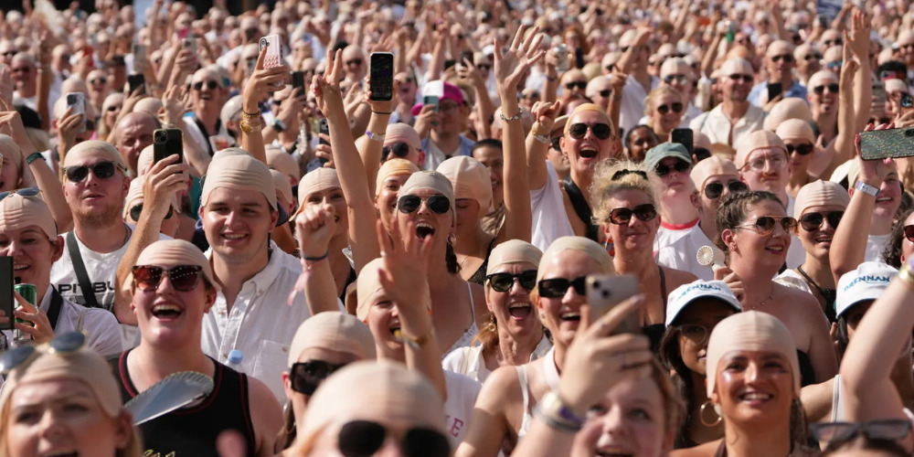 Pitbull fans at concert in bald caps culturally driven trend - The PHA Group
